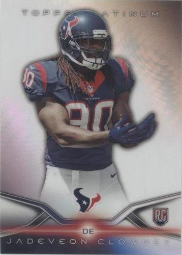 2014 Topps Platinum Jadeveon Clowney #131
