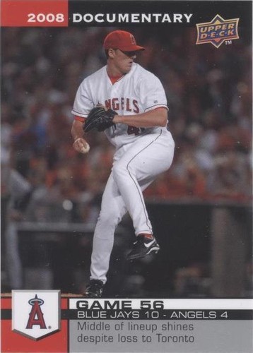 2008 Upper Deck Documentary - John Lackey #1506