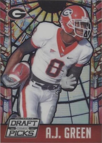 2015 Panini Prizm Collegiate Draft Picks A.J. Green #1