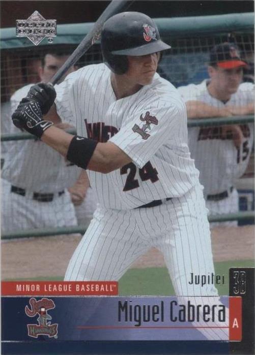 Béisbol de ligas menores Upper Deck 2002 - Miguel Cabrera #111