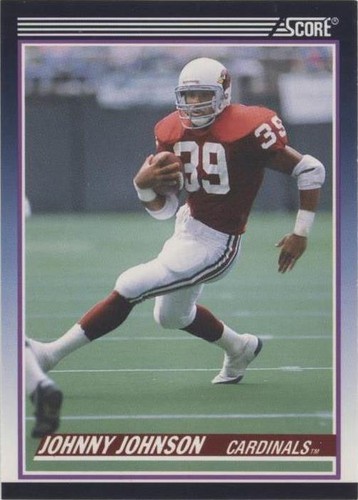 1990 Score Johnny Johnson #105T