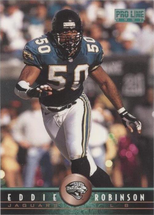 1997 Pro Line Eddie Robinson #128