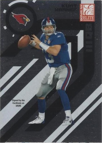 2005 Donruss Elite Kurt Warner #1