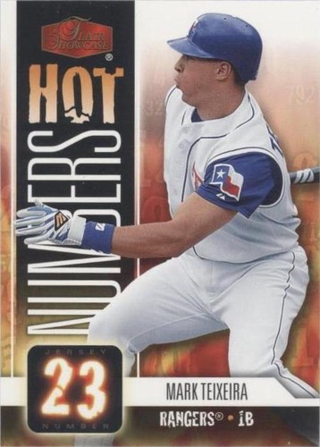 2006 Flair Showcase - Mark Teixeira #HN-21