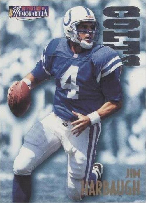 1997 Pro Line II Memorabilia Jim Harbaugh #MEM21