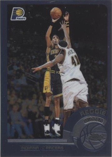 2002-03 Topps Chrome - Reggie Miller #45