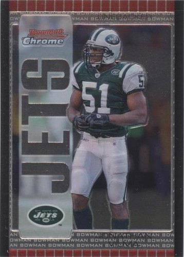 2005 Bowman Chrome Jonathan Vilma #77