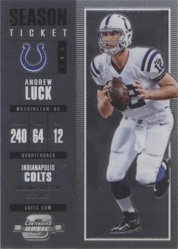 2017 Panini Contenders Optic Andrew Luck #16