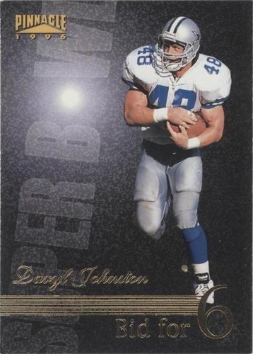 1996 Pinnacle Daryl Johnston #187