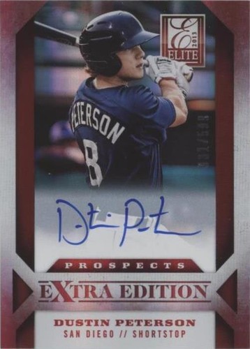 2013 Panini Elite Extra Edition - Dustin Peterson #132