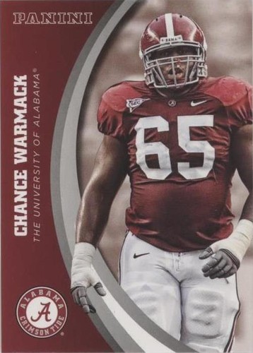 2015 Panini Alabama Crimson Tide Chance Warmack #16