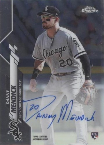 2020 Topps Chrome - Danny Mendick #RA-DME