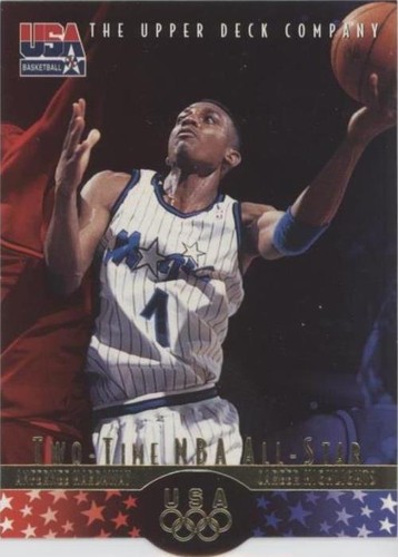 1996/97 Upper Deck Anfernee Hardaway Error Card # 316 - Team