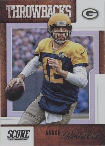2019 Score Aaron Rodgers #T-3