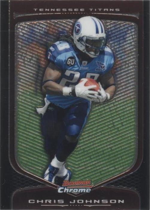2009 Bowman Chrome Chris Johnson #35