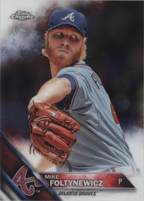 Topps Chrome 2016 - Mike Foltynewicz #186