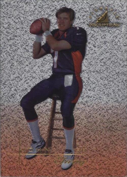 1997 Pinnacle Inscriptions John Elway #7
