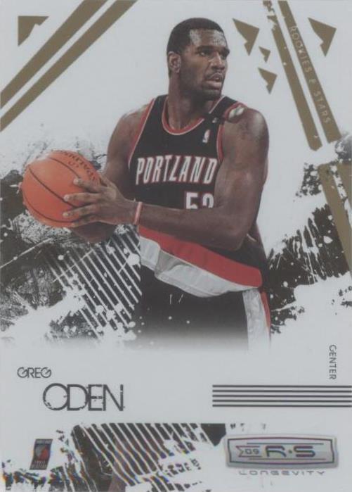 2009 - 10 帕尼尼新秀和明星长寿 - Greg Oden #82
