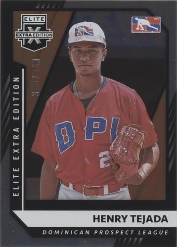 2021 Panini Elite Extra Edition - Henry Tejada #191