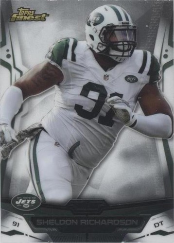2014 Topps Finest Sheldon Richardson #63