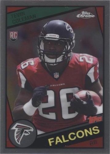 2015 Topps Chrome Tevin Coleman #T60RC-TC
