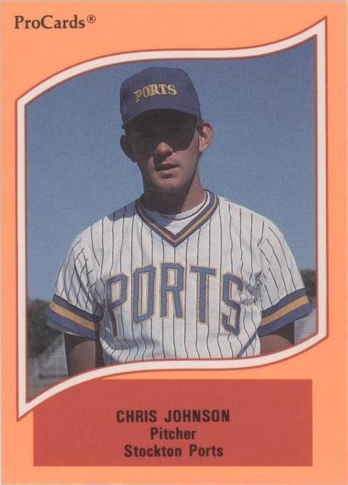 Estrellas de ligas menores ProCards A & AA 1990 - Chris Johnson #137