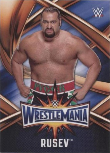 2017 Topps WWE Road to Wrestlemania - Rusev #WMR-35