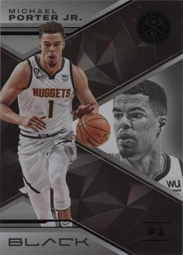 2022-23 Panini Black - Michael Porter Jr. #65