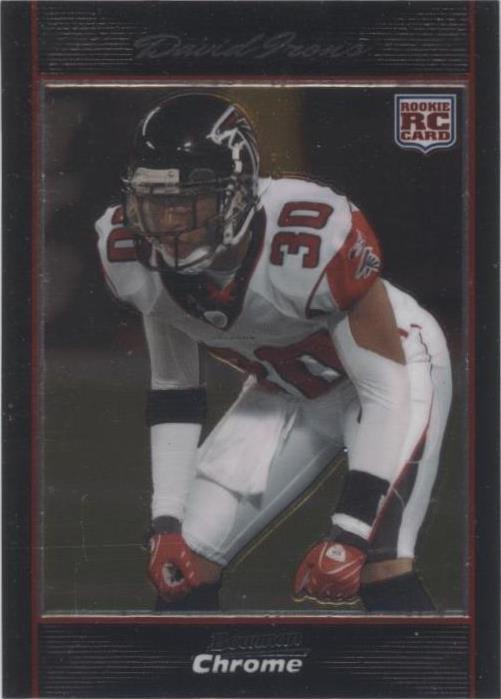 2007 Bowman Chrome David Irons #BC40