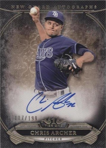 2015 Topps Tier One - Chris Archer #NGA-CA