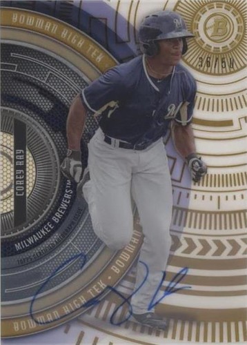 2017 Bowman High Tek - Corey Ray #BHT-CR