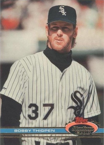 1991 Topps Stadium Club - Bobby Thigpen #256