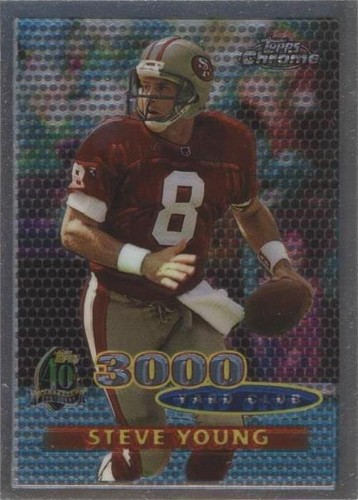 1996 Topps Chrome Steve Young #138