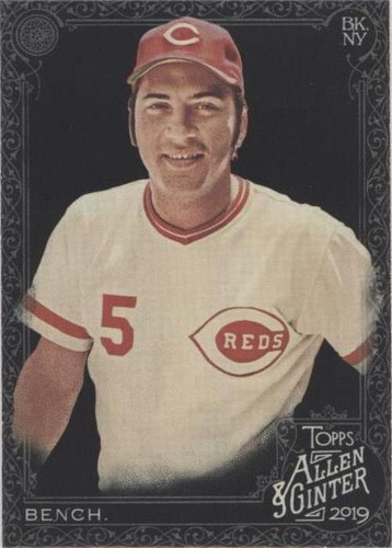 2019 Topps Allen & Ginter's X - Johnny Bench #103