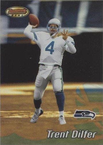 2002 Bowman's Best Trent Dilfer #60
