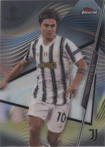 2020-21 Topps Finest UCL Paulo Dybala #65