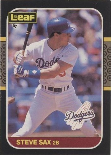 1987 Leaf Canadian - Steve Sax #203