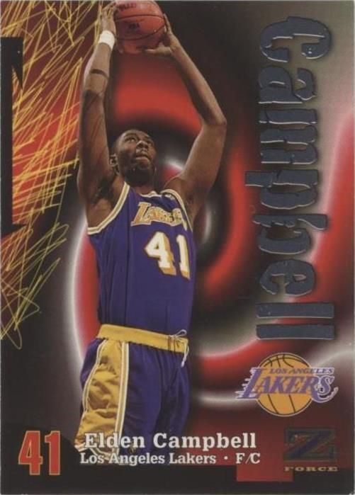 1997-98 Skybox Z-Force - Elden Campbell #124