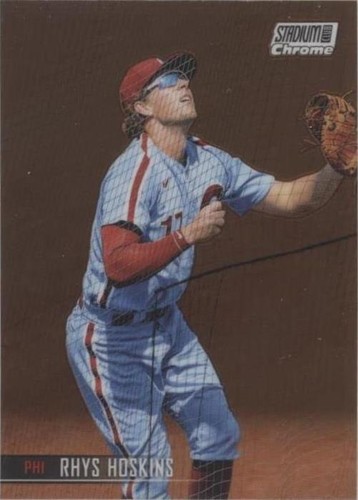 2021 Topps Stadium Club Chrome - Rhys Hoskins #124