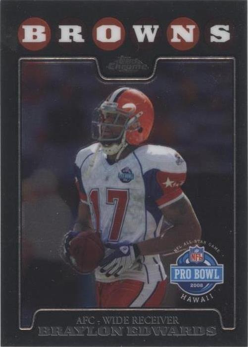 2008 Topps Chrome Braylon Edwards #TC147