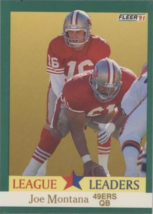 Fleer Joe Montana 1991 #408