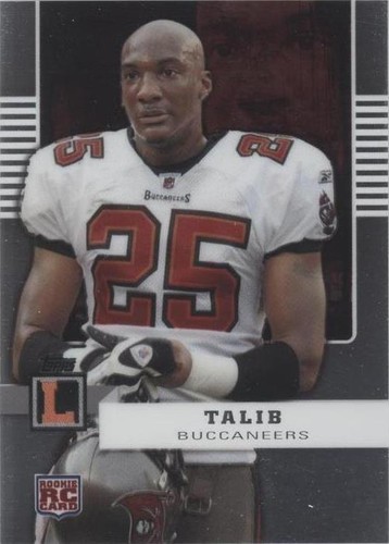 2008 Topps Letterman Aqib Talib #100