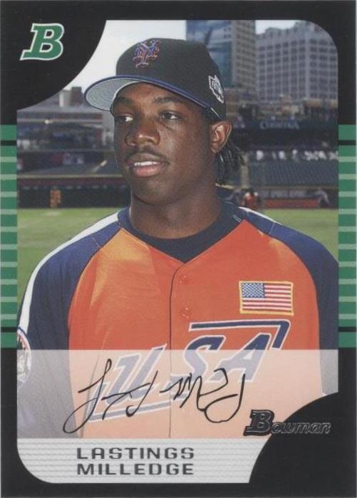 Bowman Draft Picks & Prospects 2005 - Lastings Milledge #BDP154