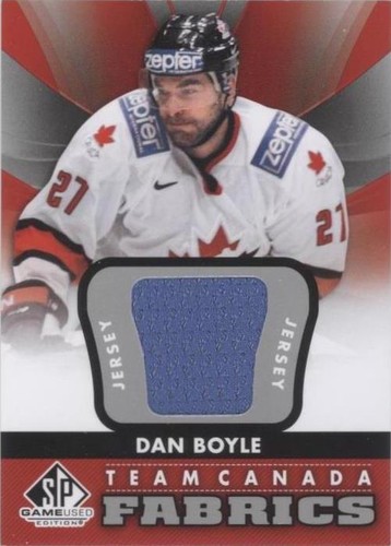 2012-13 SP Game Used Edition - Dan Boyle #TC-3