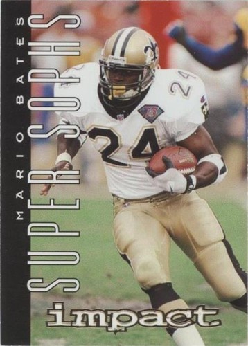 1995 Skybox Impact Mario Bates #168