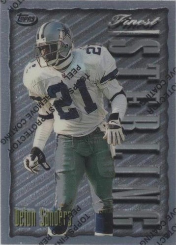 1996 Topps Finest Deion Sanders #170
