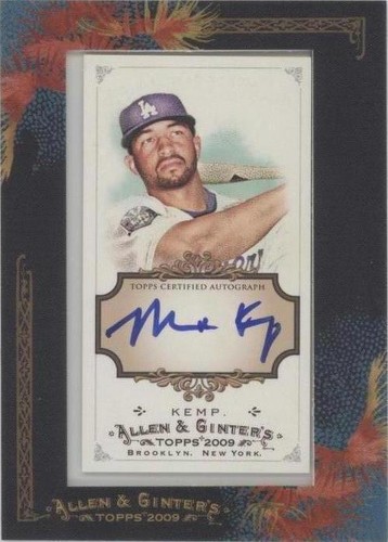 2009 Topps Allen & Ginter's - Matt Kemp #AGA-MK