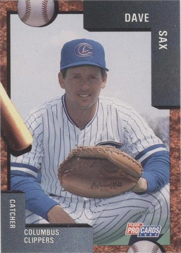 1992 Fleer ProCards Minor League - Dave Sax #357