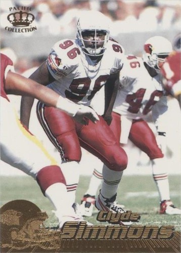 1996 Pacific Crown Collection Clyde Simmons #3