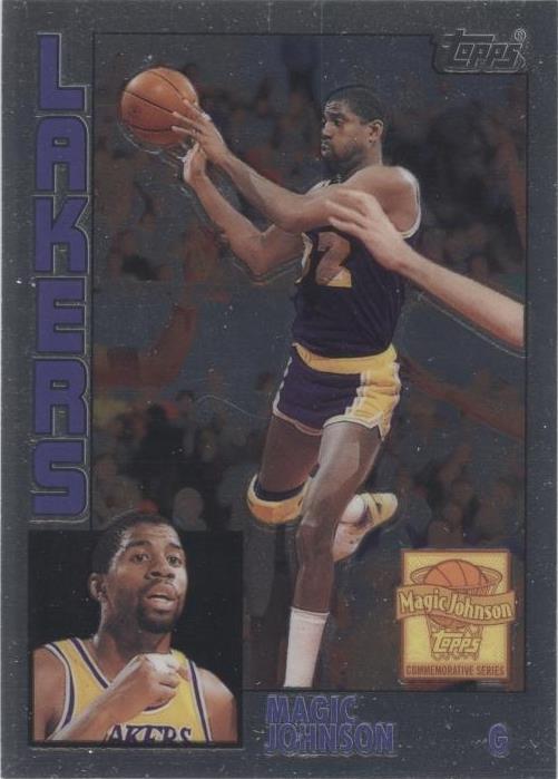 2000-01 Topps cromo - Magic Johnson #MJ2
